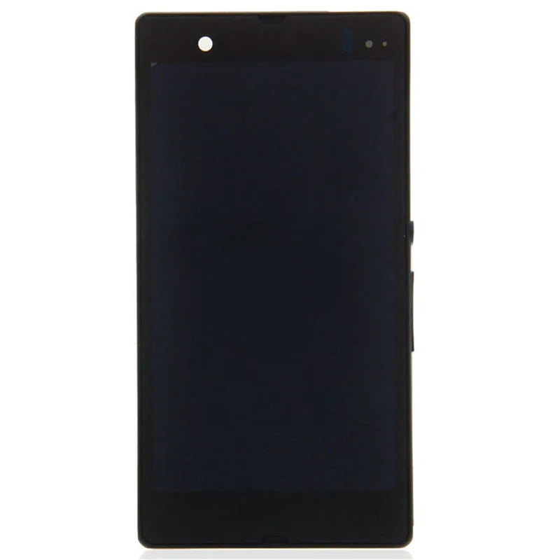 5 дюймовый дисплей для SONY Xperia Z ЖК сенсорный экран с рамкой сменный L36H C6603 C6602