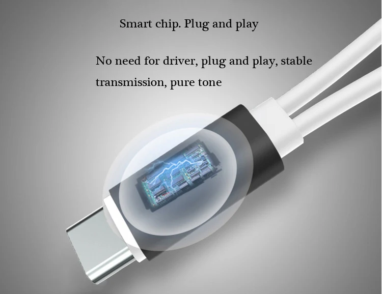 Чери USB Type C до 3 5 мм разъем AUX Наушники Аудио Сплиттер конвертер адаптер кабель для