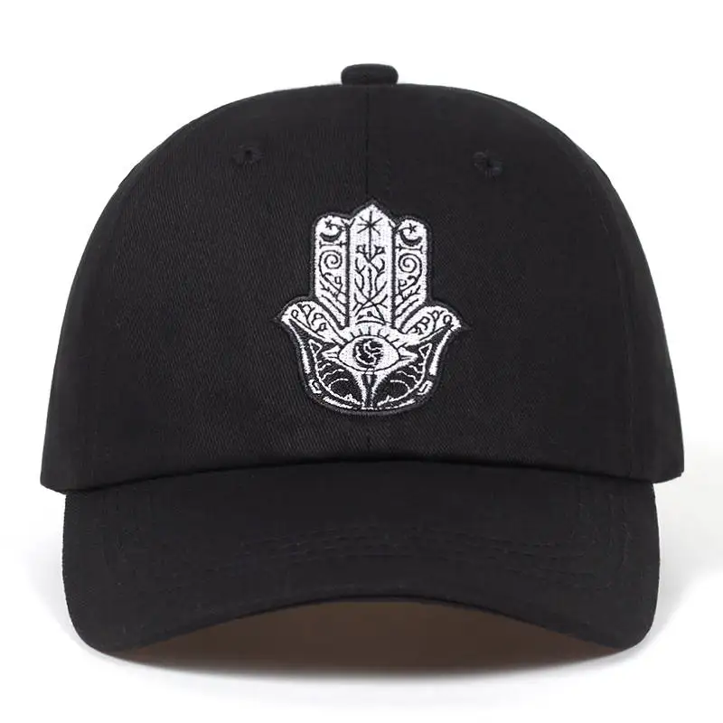 

2018 new Hamsa Dad Hat Cotton Baseball Cap Style fashion hip hop snapback dad caps hip hop hats Bone Garros
