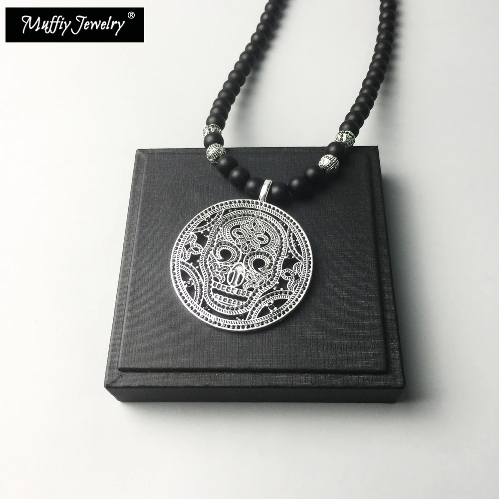Skull Pendant Necklace Europe Style Rebel Fashion Good Jewelry For Men &amp Women 2019 Gift 925 Sterling Silver Super Deals | Украшения и