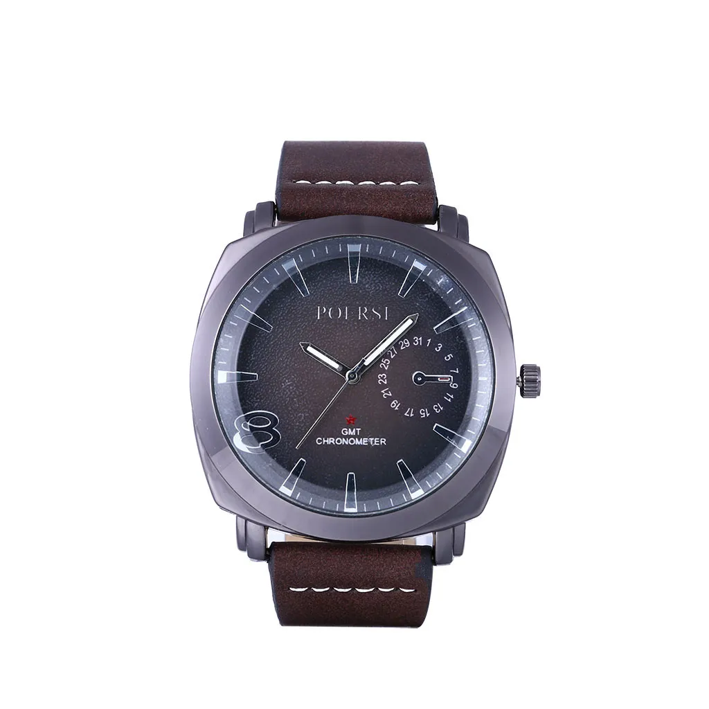 Мужские кварцевые наручные часы zhou lianfa с квартальным шоу Leban Winner Reloj hour