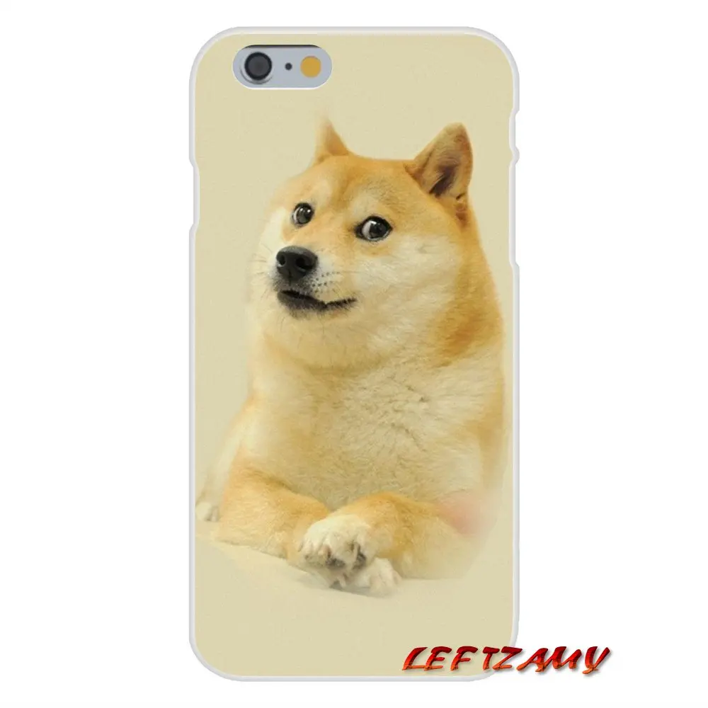 Doge Shibe аксессуары чехлы для телефонов iPhone X XR XS MAX 4 4S 5 5S 5C SE 6 6S 7 8 Plus | Мобильные