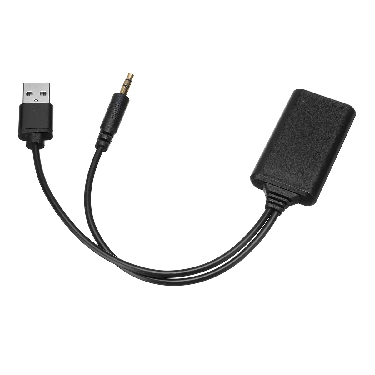 12V модуль bluetooth адаптер Беспроводной Радио Стерео AUX IN Aux Кабель USB 3 5 мм разъем для
