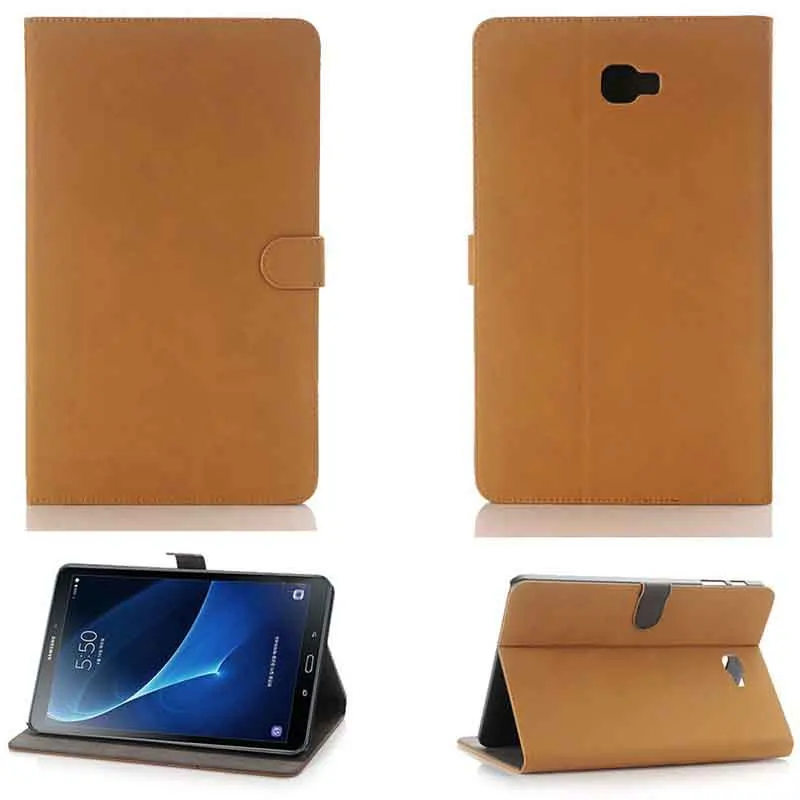 Чехол Eagwell для samsung Galaxy Tab A 10,1,, SM-T580, T580N, T585, Ретро стиль, из искусственной кожи, умный чехол для сна, защитный чехол для планшета