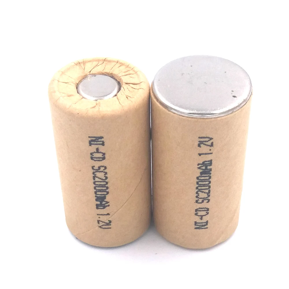 Ni-CD SC2000mAh 12 шт. SC2.0Ah power Cell, аккумуляторная батарея, батарея для электроинструмента, скорость разряда 10C-15C