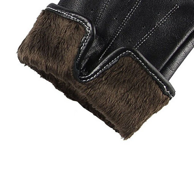 Поступление Fashionbowknot наручные мужские перчатки из натуральной кожи для женщин