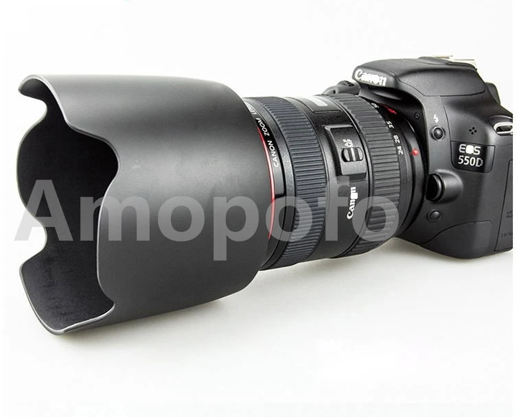 

Amopofo High Quality EW-83F Camera Lens Hood 77mm Bayonet fits for Canon EF LENS EF 24-70mm f/2.8L USM