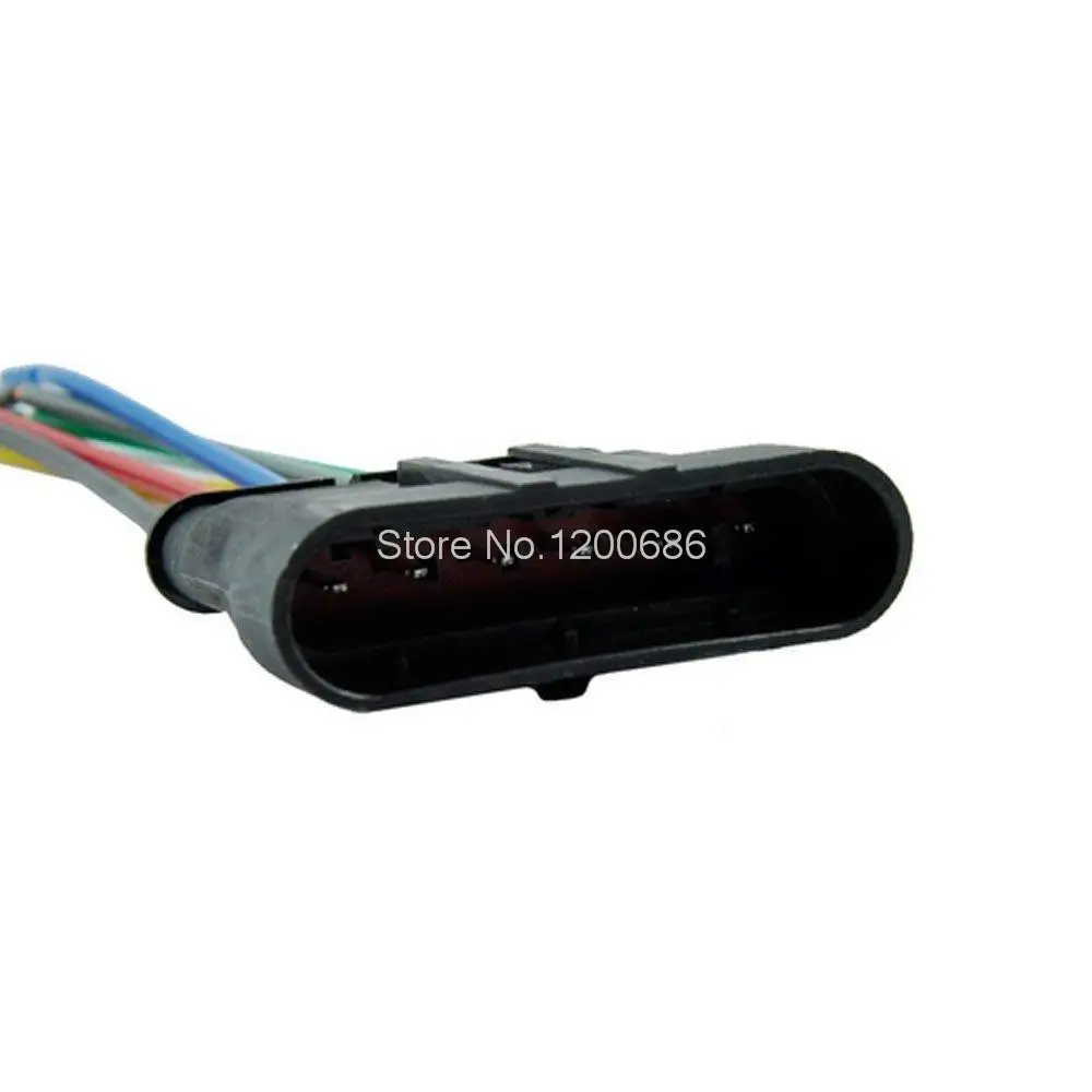 18 AWG 10 см косичка 6 контактный переходник с внутренней полосная автомобильная