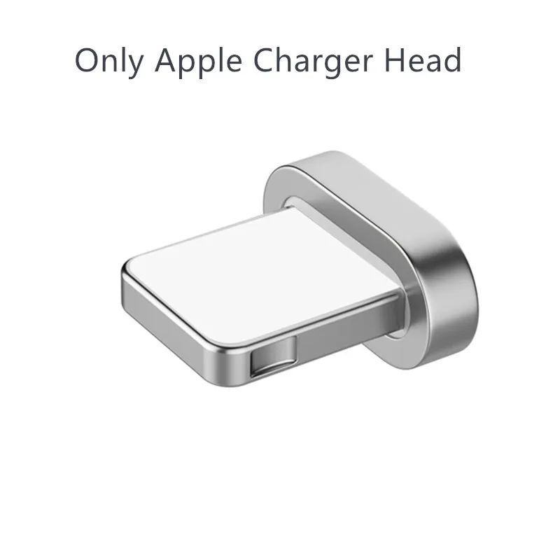 i.Phone Charger Head 1 м Магнитный USB кабель для iPhone Xs Max 8 7 6 type C зарядное устройство и микро зарядное устройство для мобильных телефонов Android - Тип штекера: i.Phone Charger Head