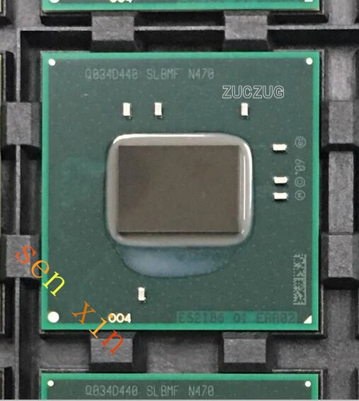 1 шт. 100% новый набор микросхем Atom N470 SLBMF BGA со свинцовыми шариками|chipset bga| |