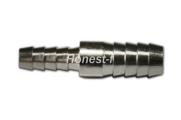 Латунный шлангов уменьшающий никелированный Сплайсер для 1/4 &quotID Hose x 3/8&quot ID Fitting