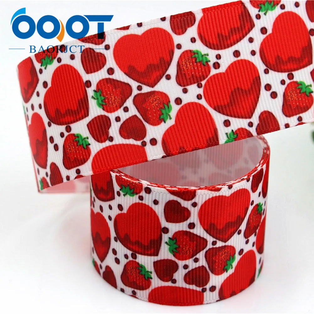OOOT BAORJCT 182071 38 мм 10 ярдов мультфильм Ленты Термотрансферная печать grosgrain Свадебные аксессуары материал "сделай сам"