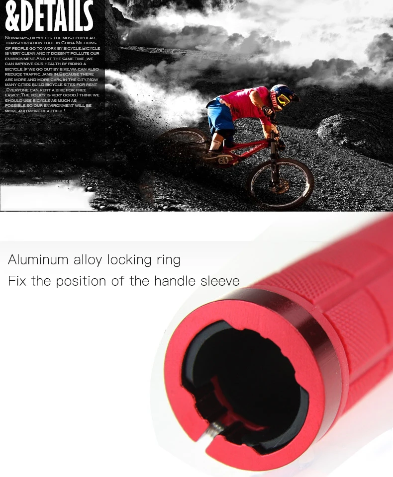 Велоспорт велик ручки для велосипеда MTB велосипед силиконовая рукоятка мягкие сверхлегкие ручки противоскользящие ударные эргономичные 5 цветов на Упоры для рук на руль велосипеда