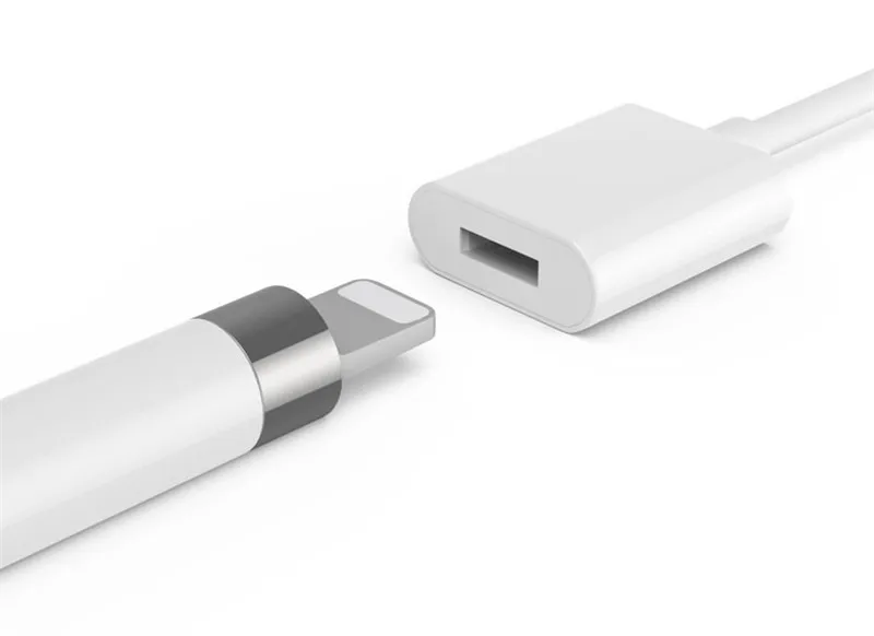 2 in1charger для Apple Pencil адаптер iphone кабель зарядки Шнур iPad Pro Карандаш стилус мужчин и