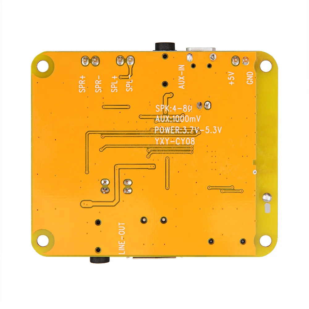 AIYIMA MP3 декодер плата Bluetooth усилитель 5Wx2 аудио приемник WAV WMA FLAC APE декодирование AUX