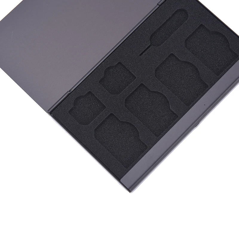 Двухслойная металлическая алюминиевая жесткая карта памяти Micro Sd для хранения sim