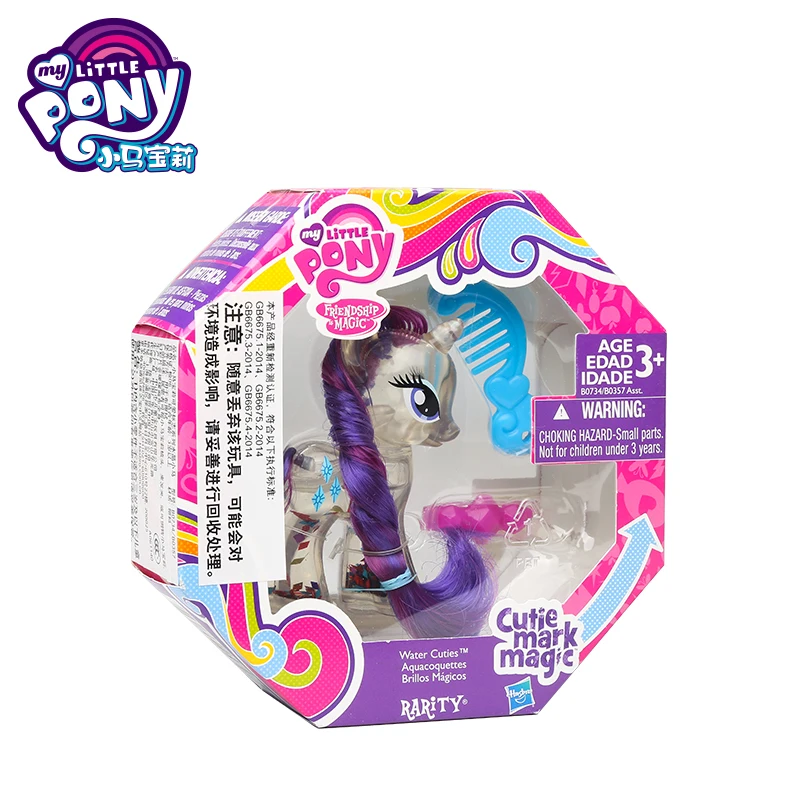 My Little Pony игрушка хрустальные лошади Рарити Пинки Сумеречная Искорка Коллекция Модель Куклы Игрушки для детей
