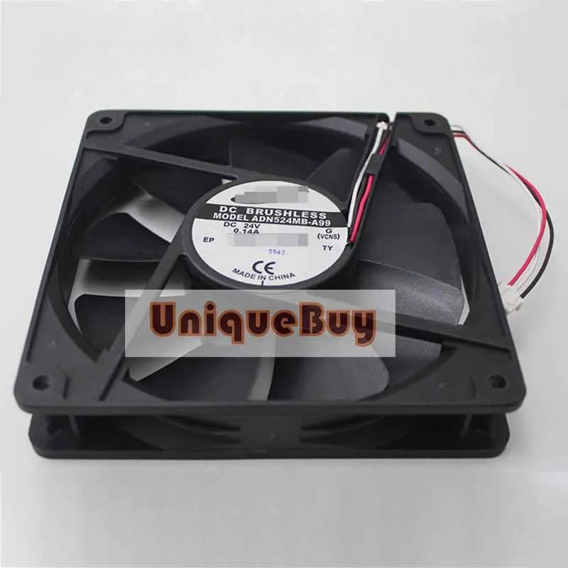 Для ADDA ADN524MB A99 135*135*25mm 24V 0.14A 3pin Вентилятор охлаждения процессорный кулер вентилятор радиатора|Кулеры и