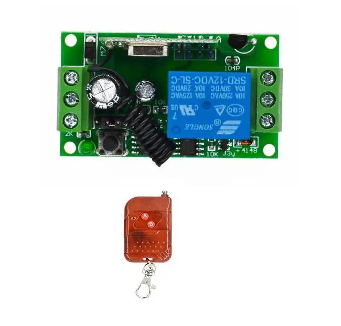 DC 12 V RF беспроводной пульт дистанционного управления Переключатель 1 канальный