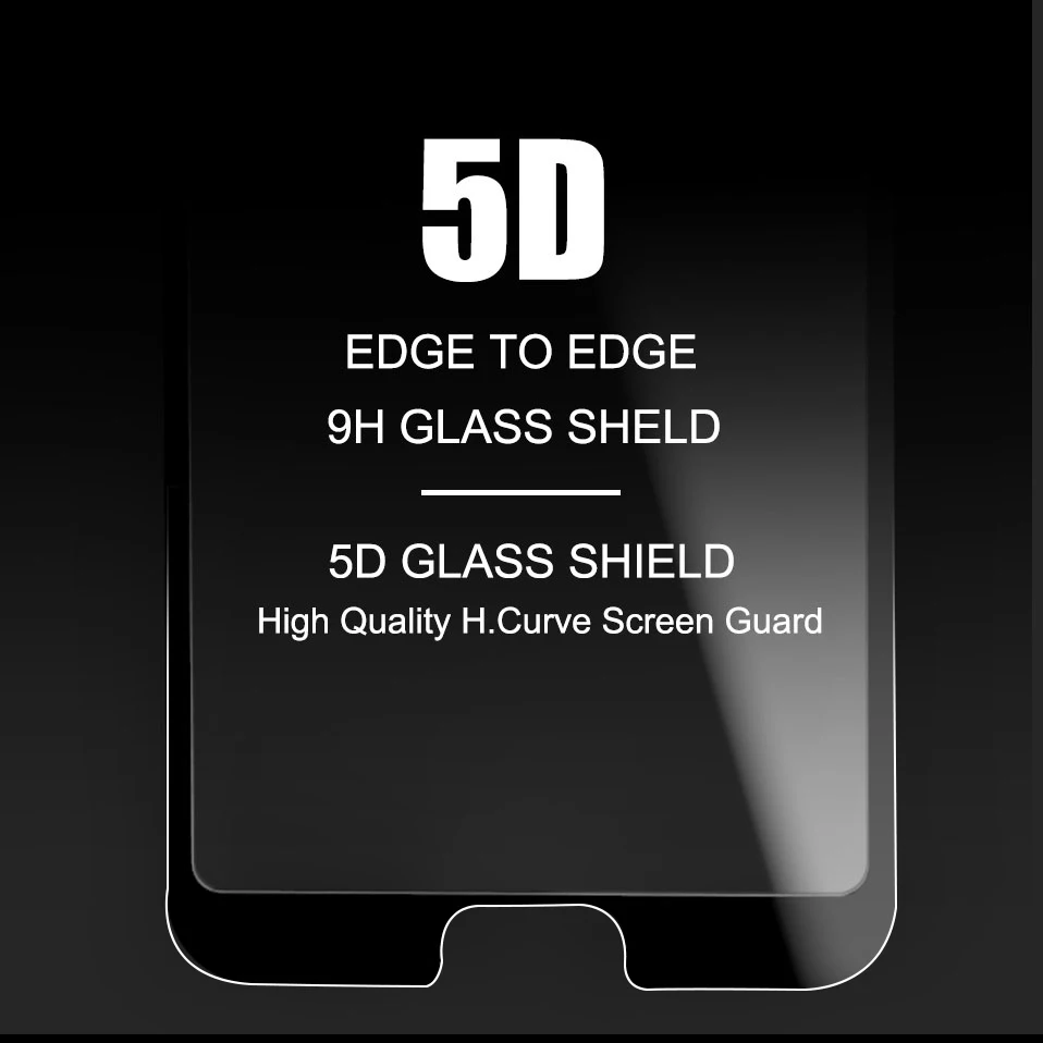 5D изогнутый край закаленное Стекло для huawei P20 Pro Y3 Y5 Y6 Y9 2017 2018 полное покрытие Экран