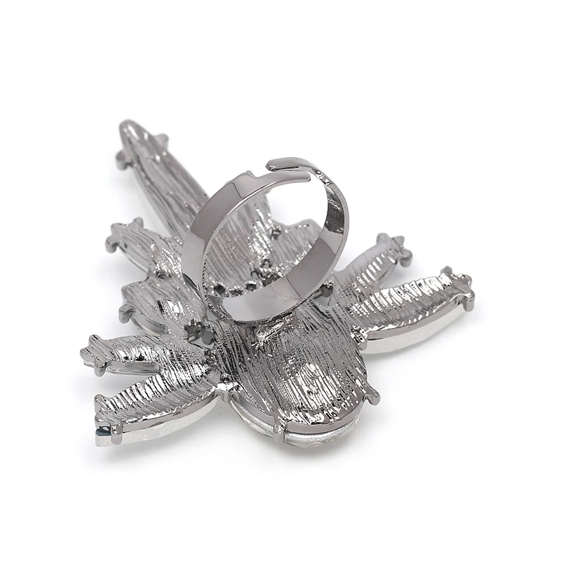 New Sexy Design Multicolored Bohemian Charm Luxury Crystal Adjustable Open Rings Women Wholesale | Украшения и аксессуары