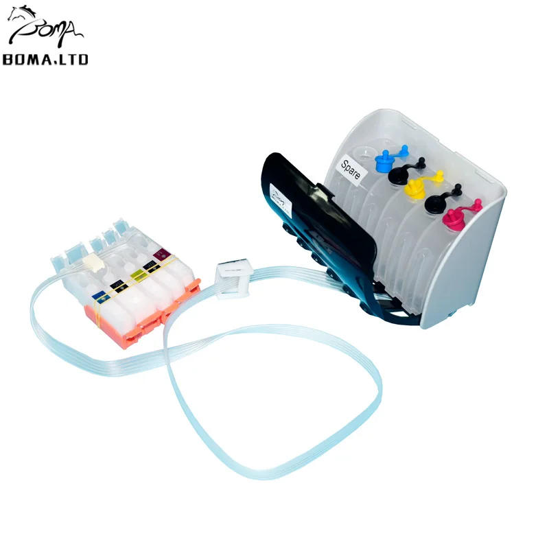 Boma. ltd 5 цветов Непрерывная система СНПЧ для CANON MX921 MX721 MG5410 IP7210 PGI150 CLI151 150 151 с