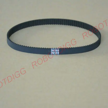 HTD 3M, Timing Belt, Closed-loop, 369mm length, 123 teeth, 9mm width
HTD 3M, Timing Belt, Closed-loop, 369mm length, 123 teeth, 9mm width