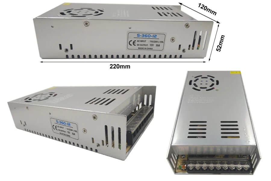 Высокое качество 12V 10A 120W переключатель переключения Питание для CCTV камеры безопасности Системы 110-220V 15 Вт 2A 3A 5A 15A25A 30A