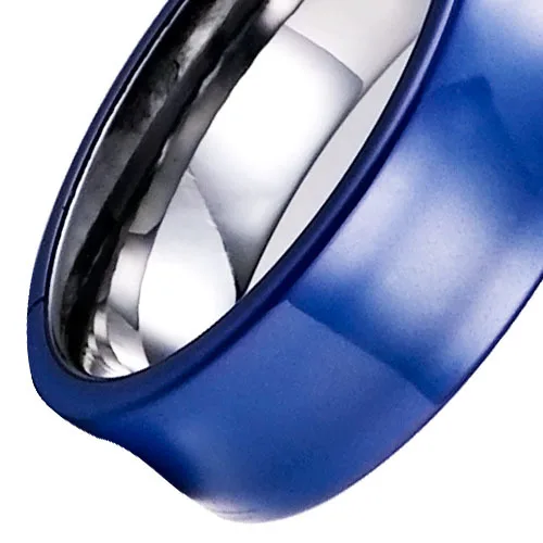 Tungsten and Ceramic Ring Lord of rings size 7mm processing you can order | Украшения и аксессуары