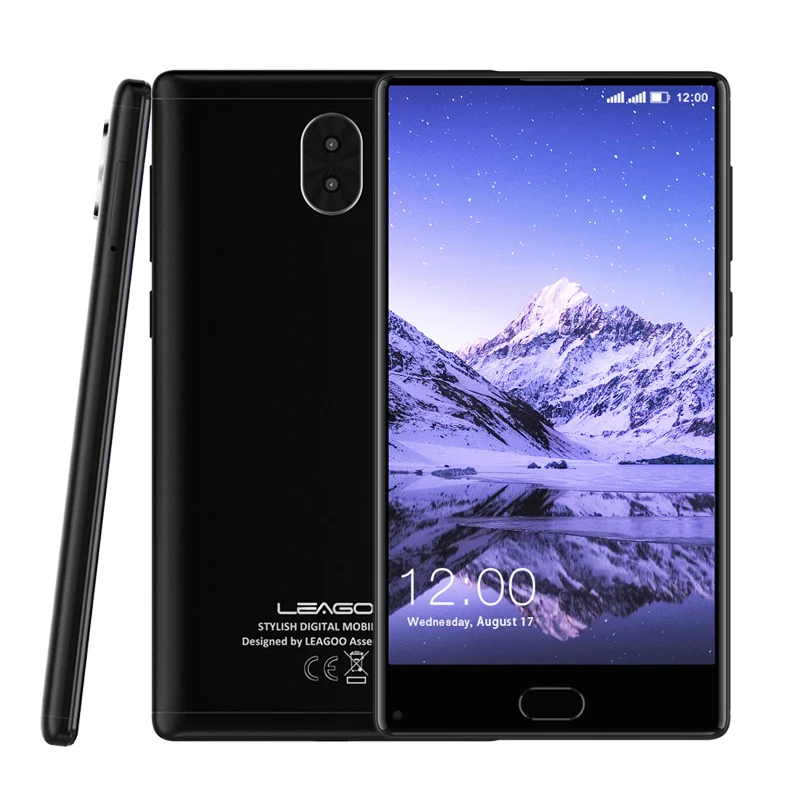 3 ГБ ОЗУ 32 Гб ПЗУ Leagoo Kiicaa Mix 5,5 дюймов полноэкранный Смартфон Android 7,0 MTK6750 Восьмиядерный передний мобильный телефон с отпечатком пальца