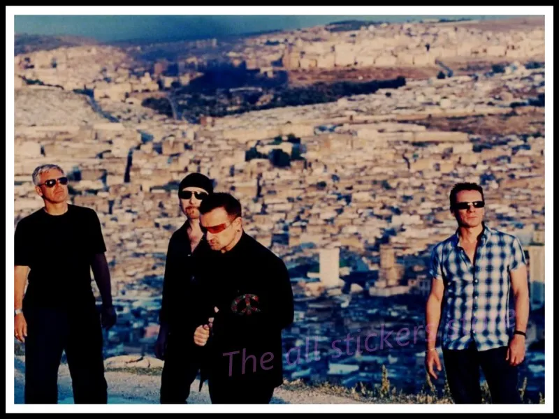 U2 плакат. Ирландский плакат для украшения дома. Крафт-кислотная рок-музыка плакат рисунок ядро наклейки на стену/6035 - Цвет: 18