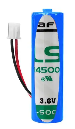 5 шт. LS14500 ER14505 AA 3 6 В 2600 мАч литиевый ПЛК аккумулятор с SM разъемом для