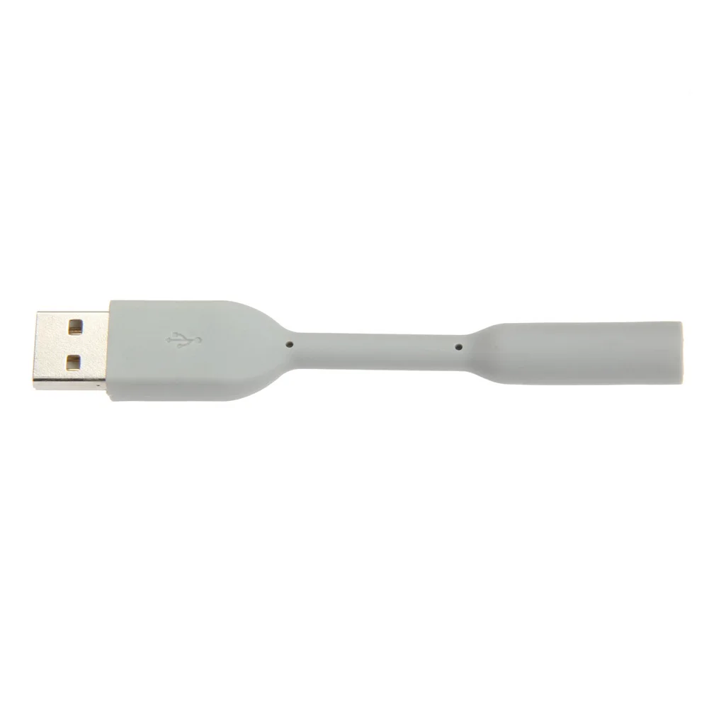

2-Pack ABS Gray USB 2.0 Charging Power Cable Wire Cord Charger For Jawbone UP24 UP 24 Bracelet