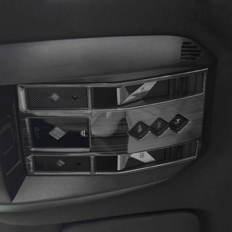 Tonlinker 1 шт. передние лампы для чтения наклейка на крышку CITROEN DEESSE DS7 2018 19 Стайлинг