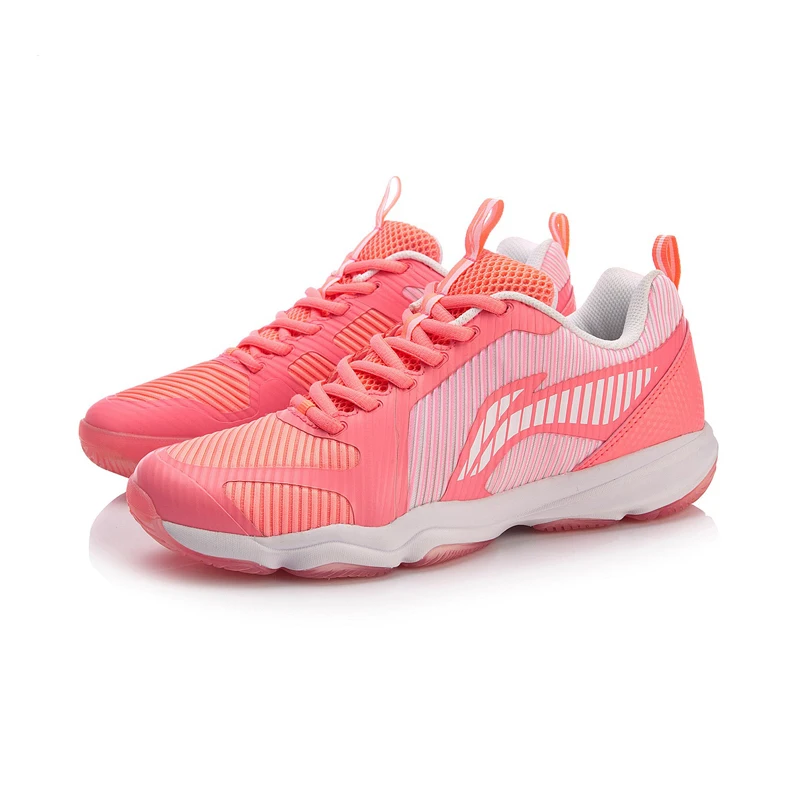 Li-Ning/женские кроссовки RANGER TD 3 для тренировок по бадминтону; устойчивые спортивные кроссовки с подкладкой; спортивная обувь; AYTN062 XYY118