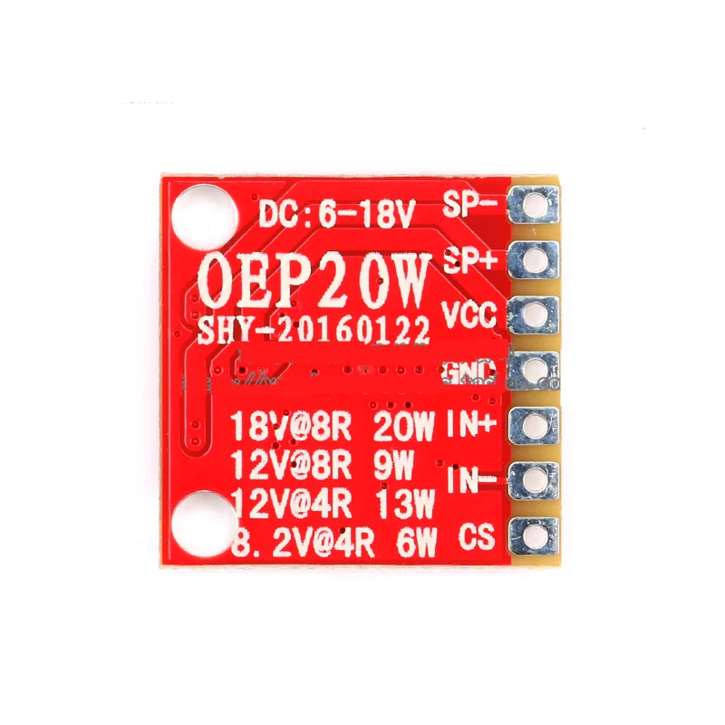 OEP20W моно цифровой усилитель доска DC 6 18 В 20 Вт D Класс|amplifier diy|amplifier moduleamplifier module mono |