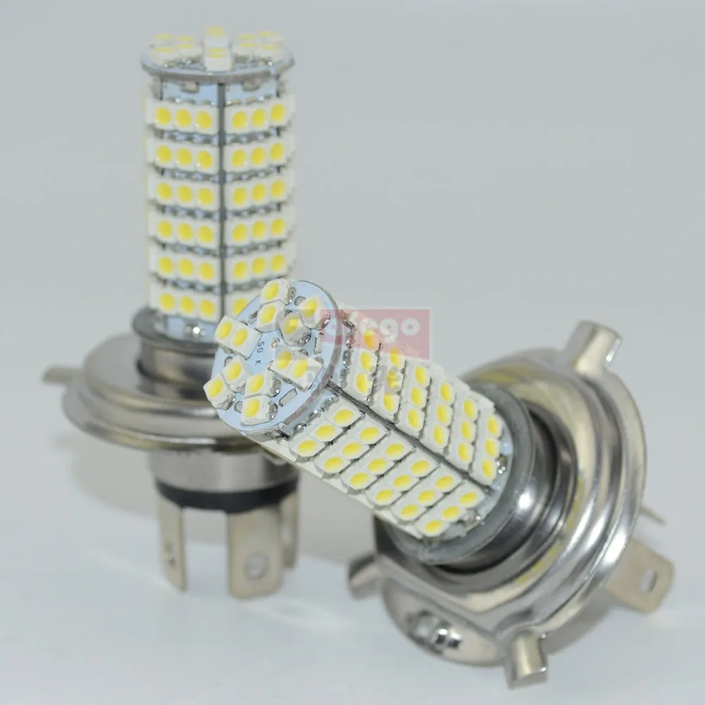 10 шт. h4 dc 12 В 120 smd светодио дный туман лампочка 3528 1210 лампа Фар лампы|h4 hid|h4 bulb