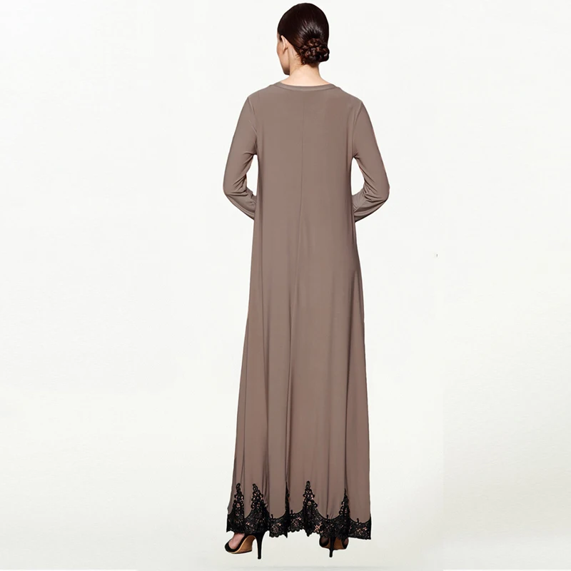 Женское платье кафтан арабское и мусульманское в арабском стиле малазийский