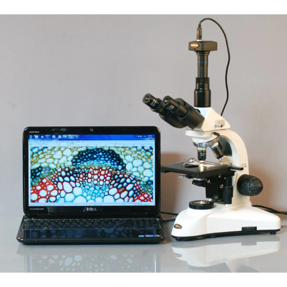 Лабораторный Биологический микроскоп AmScope поставляет 40X 1600X лабораторный