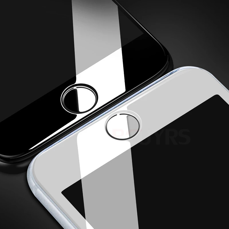 Закаленное стекло 10D для iPhone XS Max XR X 10 7 Защитная пленка экрана с полным покрытием 6