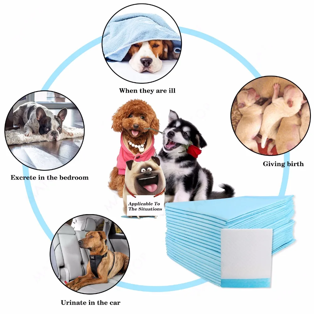 Pet молочные подгузники собаки мочи обучение колодки для здоровья чистый коврик