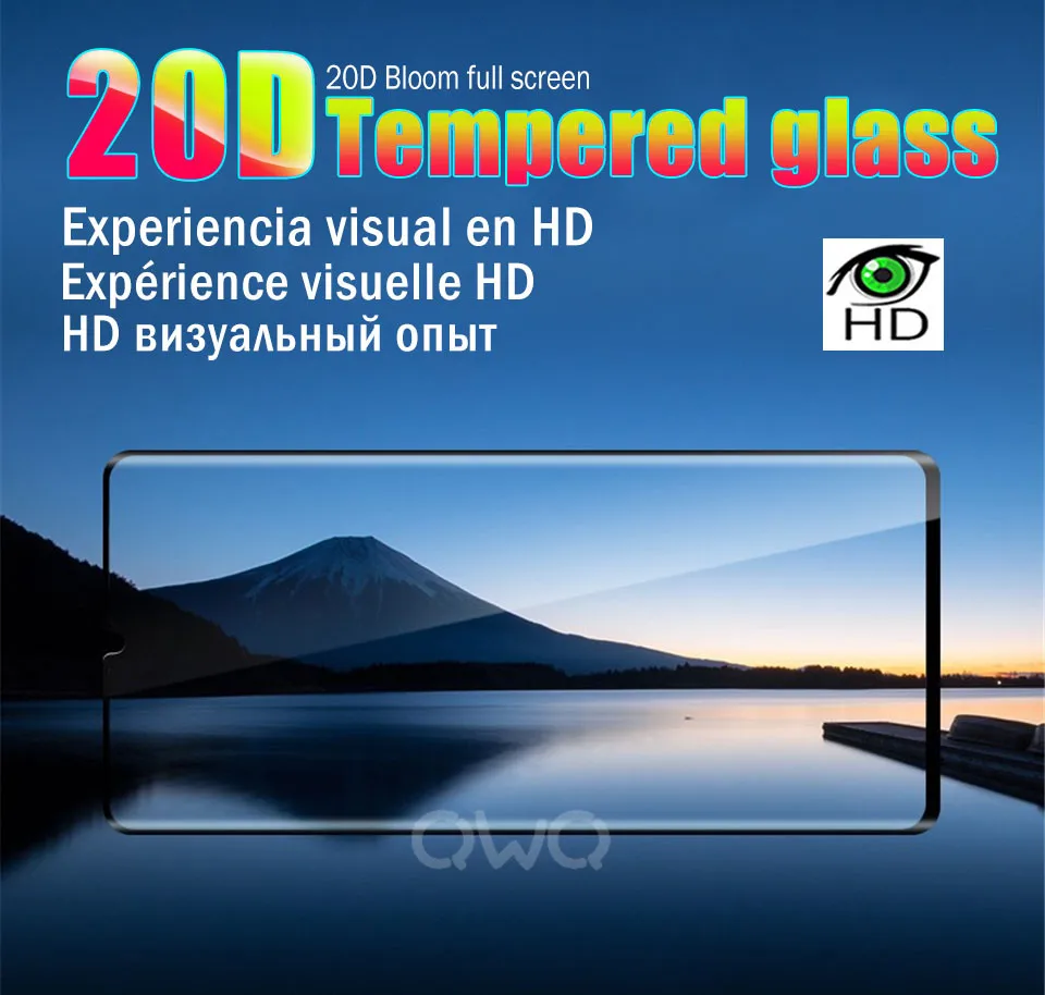 20D защита экрана закаленное стекло для huawei P30 Pro P20 Lite Pro mate 10 Lite профессиональная защитная пленка для P Smart HD Стекло