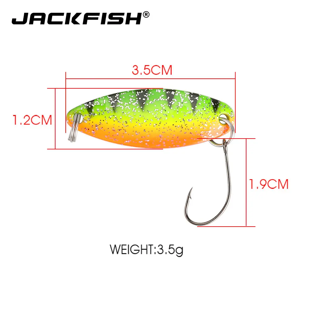 JACKFISH Спиннер форель ложка рыболовные приманки Shads воблеры Джиг Приманки VIB жесткие приманки блестки для карпа рыболовные снасти Pesca Isca