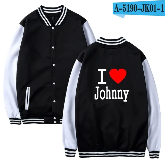 black and white Бейсбольная куртка для мужчин/женщин от Jonny Hallyday, форменное пальто, зимняя модная толстовка, теплая, в стиле хип-хоп, для колледжа, женские куртки, одежда - Цвет: black and white