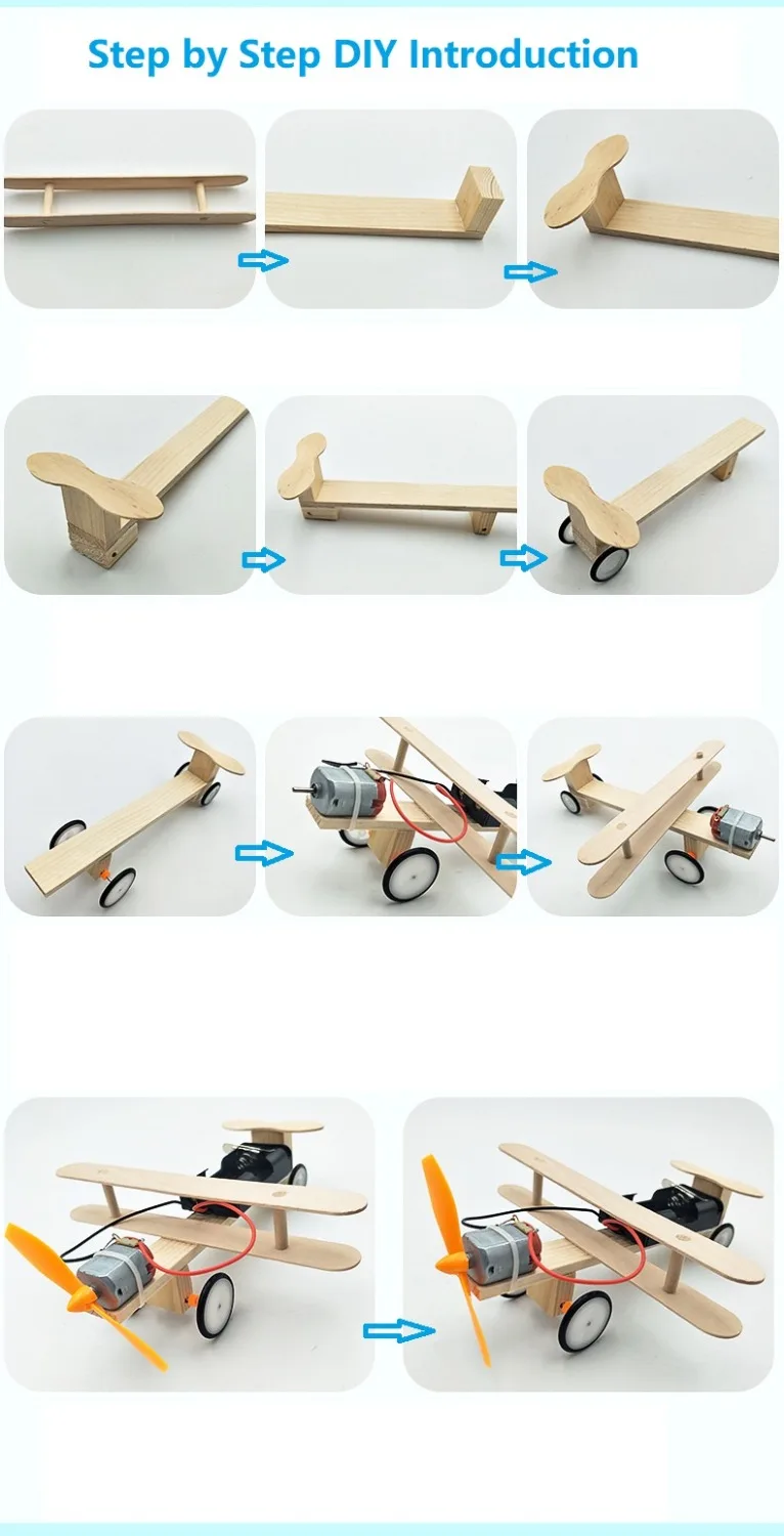 Планер модель самолета Eletric DIY беспилотный паровой для мальчиков и девочек