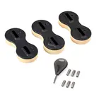 2019 высокое качество 3 шт. Fushion плавник коробка штепсельная вилка Экстра плавник ключ 9 мм фотоэлемент набор винтов Фотоэлементы инструменты для доски для серфинга