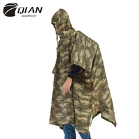 qian impermeable raincoats womenmen jungle rain poncho backpack camouflage rain coat cycling climbing hiking travel rain cover