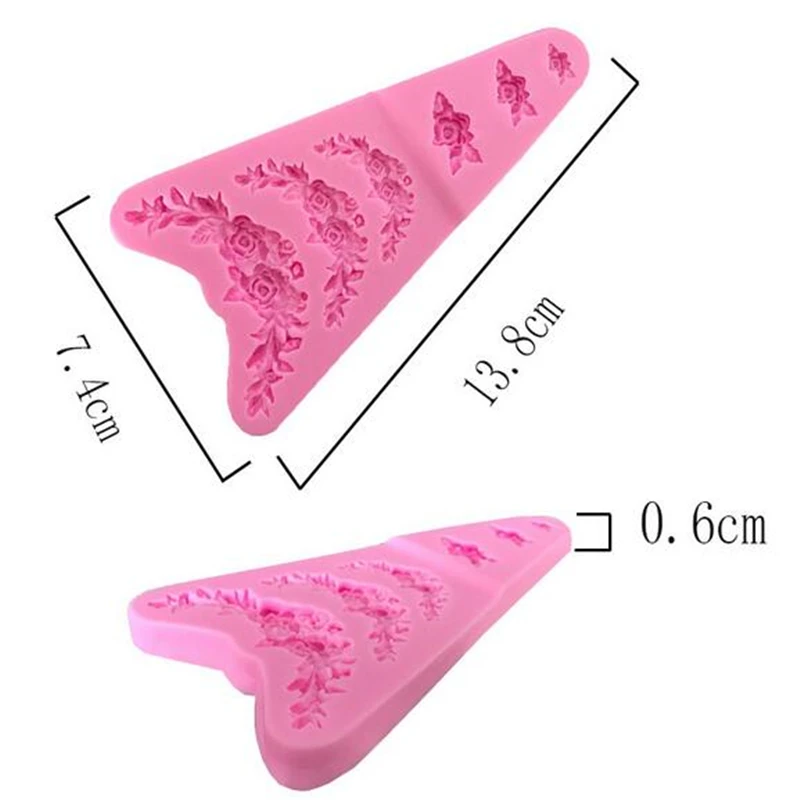 2017 новое поступление декоративная рамка для торта форма с 6 отверстиями