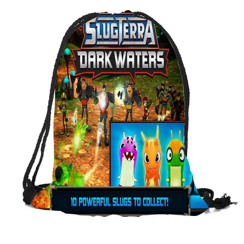 Новый рюкзак с принтом Slugterra для путешествий пляжа школы многофункциональная