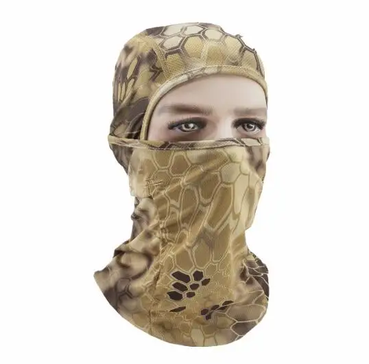 Мотоциклетная Мужская велосипедная маска ICESNAKE Камуфляжный головной убор
